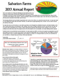 2013 Salvation Farms Annual Report